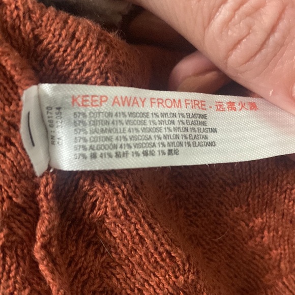 Free People ~ orange tank - Picture 4 of 5